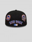 GORRA NEW ERA NY METS MLB SUBWAY SERIES 9FORTY   BLACK