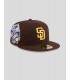 GORRA NEW ERA SAN DIEGO PADRES MLB HIDDEN HIT 59FIFTY    BROWN