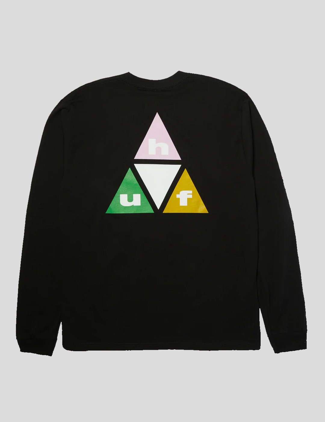 CAMISETA HUF PRISM TT LS TEE  BLACK