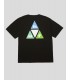 CAMISETA HUF PRISM TT SS TEE  BLACK