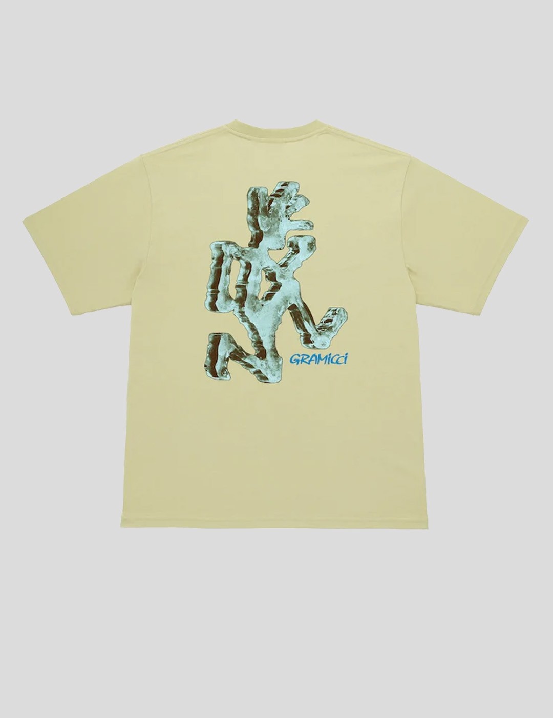 CAMISETA GRAMICCI ICE SCULPTURE TEE  LIME