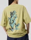 CAMISETA GRAMICCI ICE SCULPTURE TEE  LIME