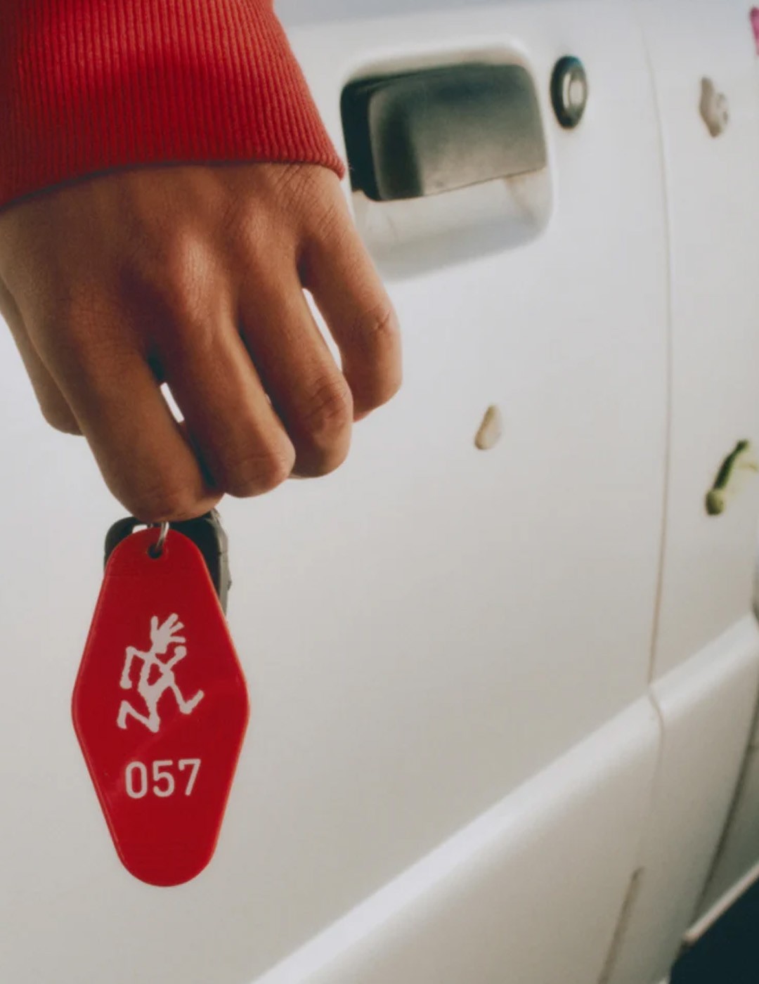 ACCESORIOS GRAMICCI HOTEL KEYCHAIN   RED