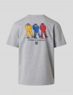 SUDADERA THE NORTH FACE TNF CELEBRATION RELAXED CREW  TNF LIGHT GREY HEATHER