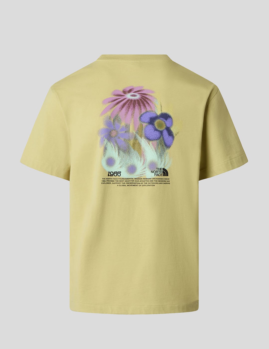 CAMISETA THE NORTH FACE 1966 FLORA RELAXED TEE  PEAR