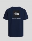 CAMISETA THE NORTH FACE EVOLUTION BOX NSE TEE  SUMMIT NAVY