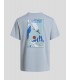 CAMISETA THE NORTH FACE MOUNTAIN CELEBRATION TEE   FROST GREY