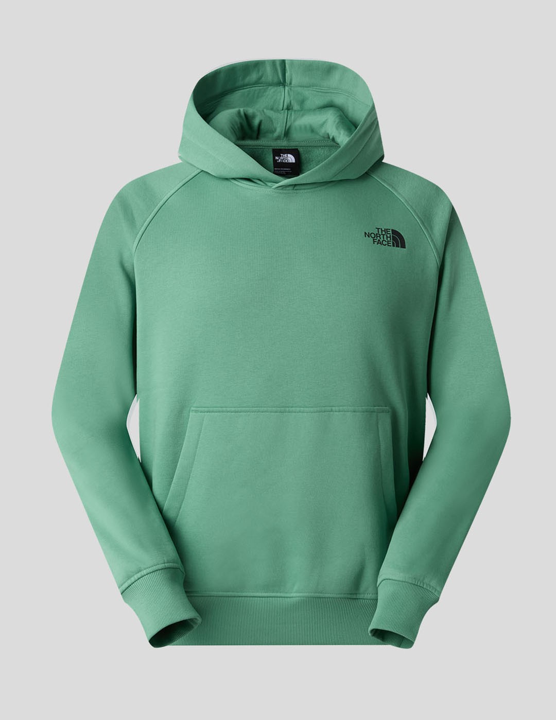 SUDADERA THE NORTH FACE RAGLAN BOX NSE HOODIE  DIMMED ALGAE