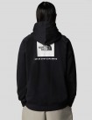 SUDADERA THE NORTH FACE RAGLAN BOX NSE HOODIE  TNF BLACK-TNF WHITE