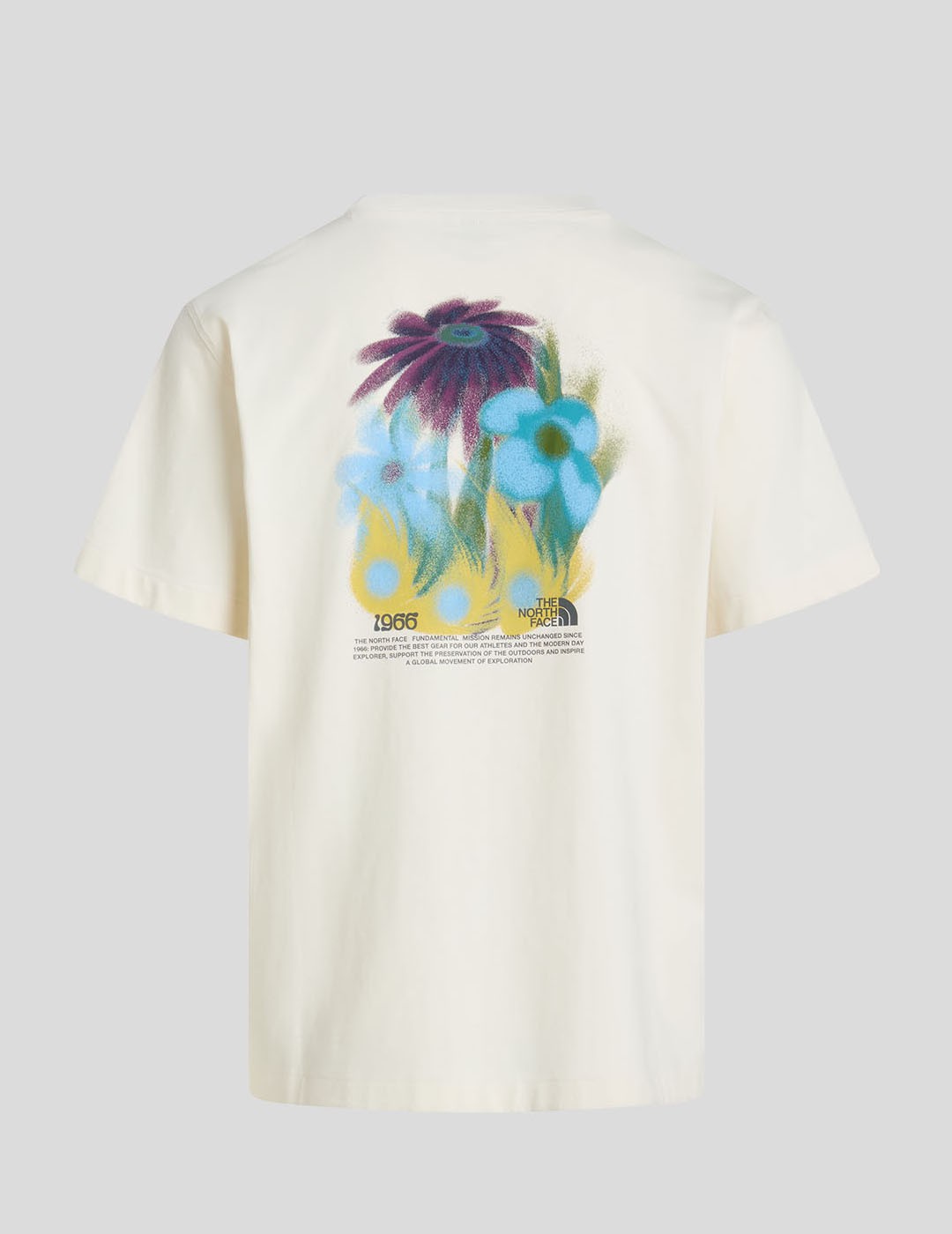 CAMISETA THE NORTH FACE 1966 FLORA RELAXED TEE  WHITE DUNE
