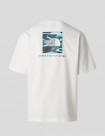 CAMISETA THE NORTH FACE NSE BOX LIQUID OVERSIZED TEE  TNF WHITE