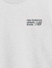 SUDADERA NEW BALANCE ATHLETICS PREMIUM LOGO CREW GREY DAYS ASH HEATHER