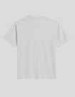 CAMISETA NEW BALANCE ATHLETICS PREMIUM RELAXED CHEST LOGO TEE GREY DAYS ASH HEATHER-SLATE GREY