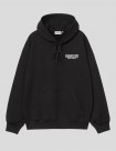 SUDADERA CARHARTT WIP  HOODED SEAN HAMILTON SWEAT  BLACK