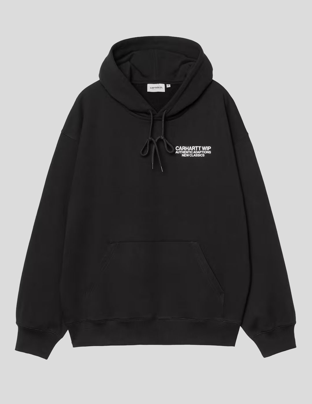 SUDADERA CARHARTT WIP  HOODED SEAN HAMILTON SWEAT  BLACK