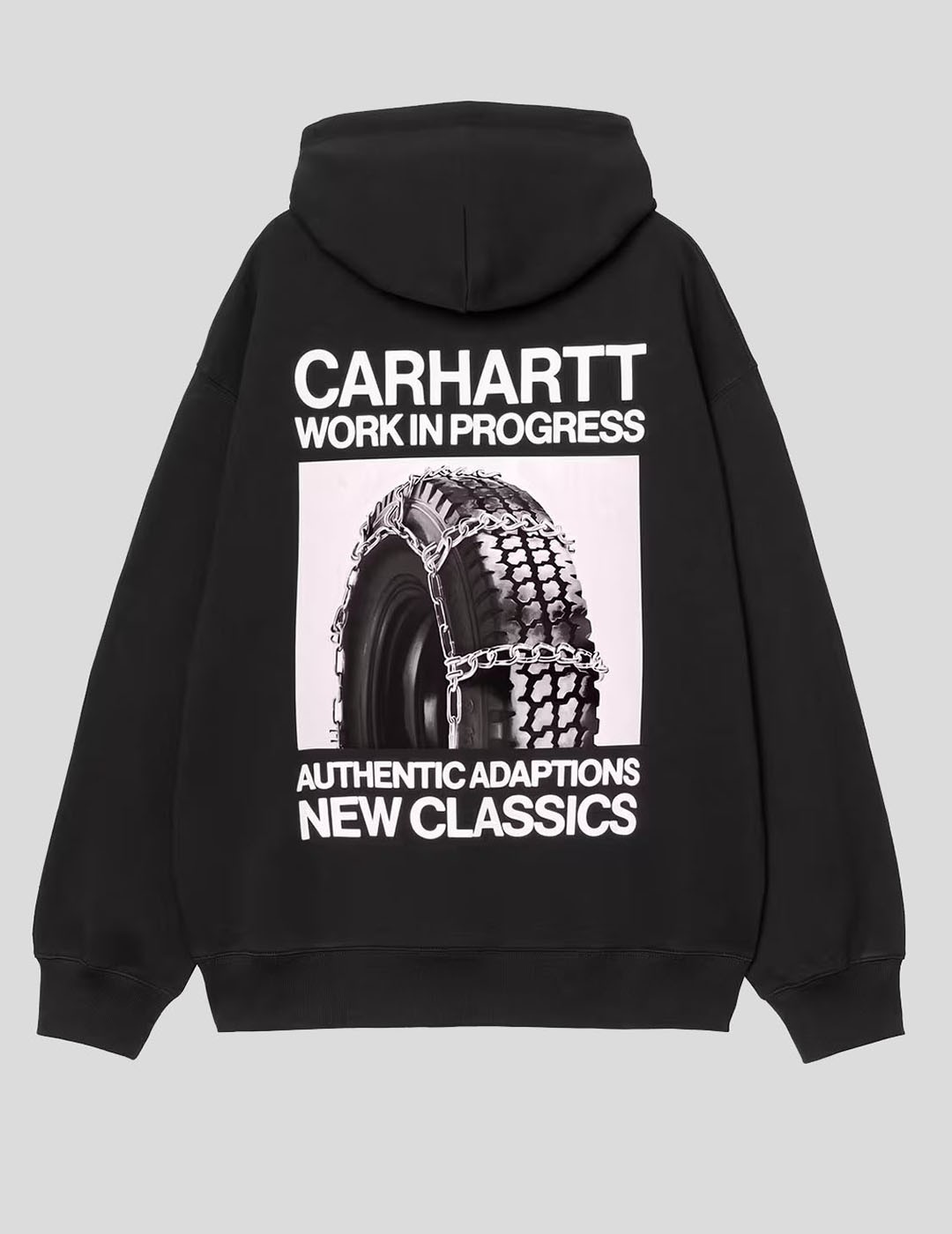 SUDADERA CARHARTT WIP  HOODED SEAN HAMILTON SWEAT  BLACK