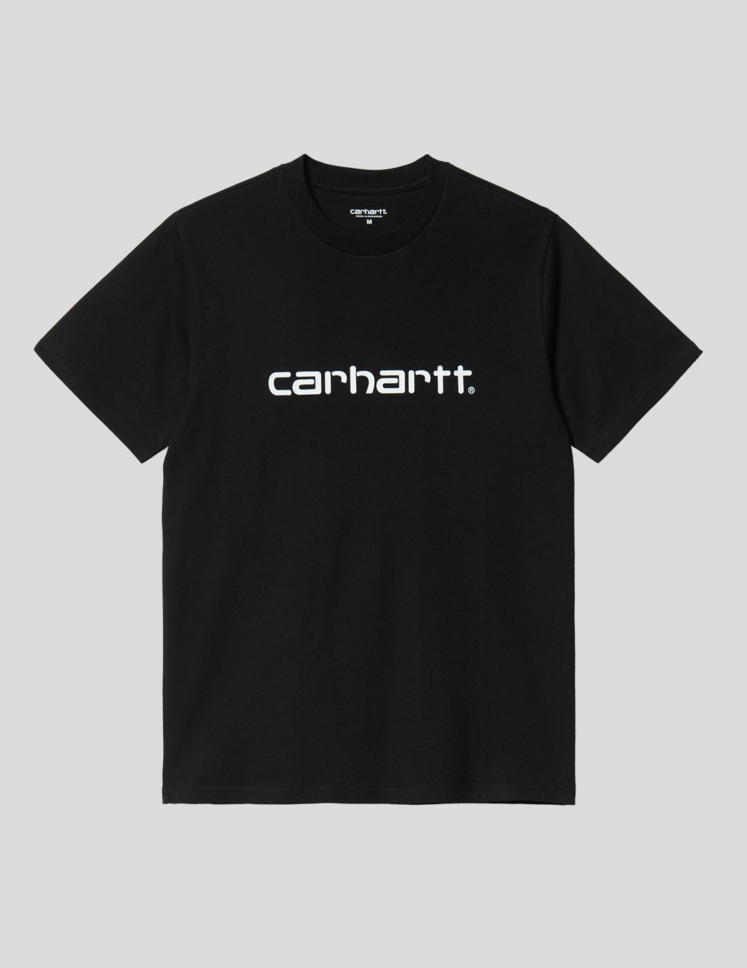 CAMISETA CARHARTT WIP  SCRIPT TEE   BLACK-WHITE