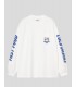 CAMISETA CARHARTT WIP  COLD DRINKS LS TEE  WHITE