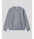 SUDADERA CARHARTT WIP  AMERICAN SCRIPT SWEATSHIRT  SHADY BLUE
