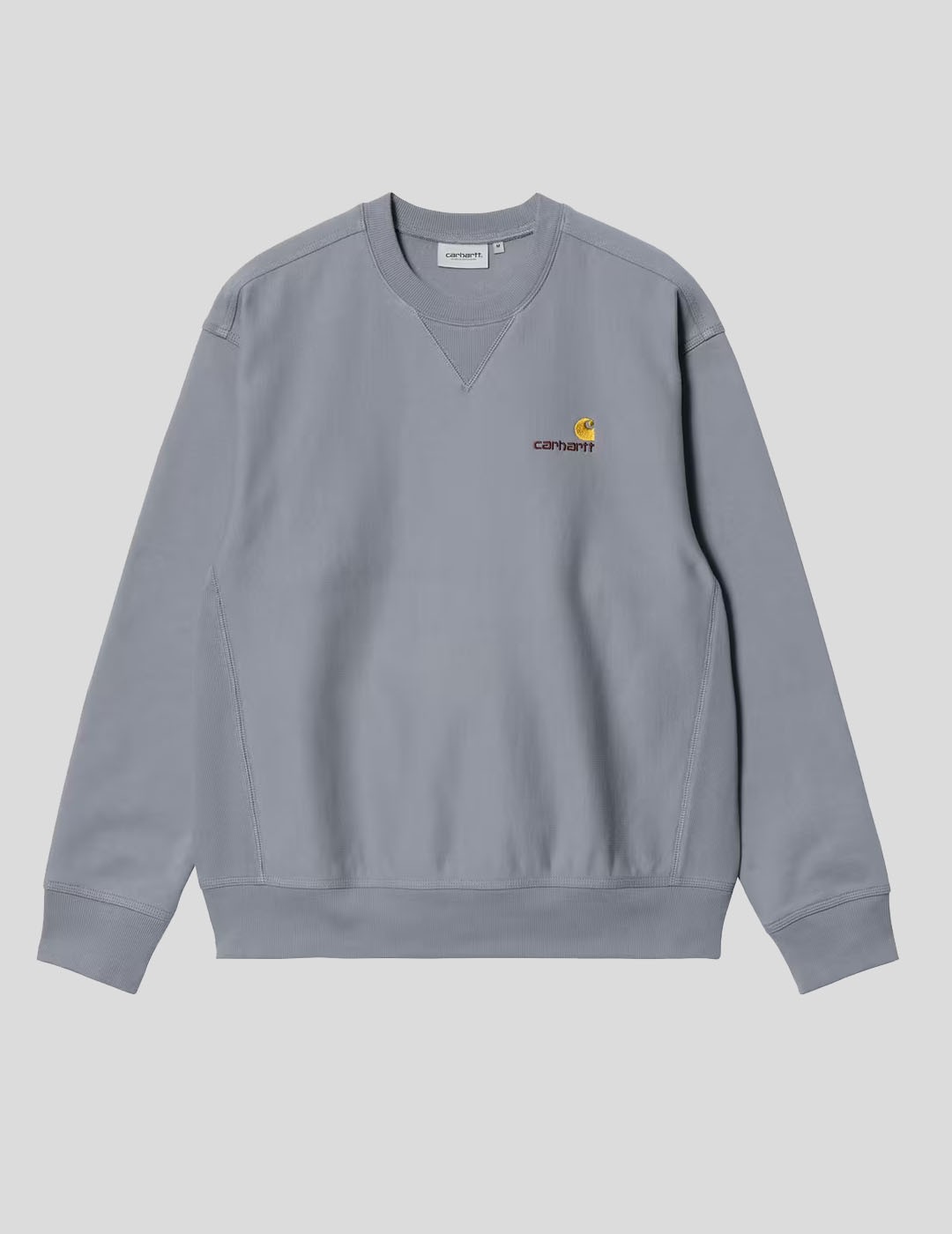 SUDADERA CARHARTT WIP  AMERICAN SCRIPT SWEATSHIRT  SHADY BLUE
