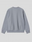 SUDADERA CARHARTT WIP  AMERICAN SCRIPT SWEATSHIRT  SHADY BLUE
