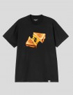 CAMISETA CARHARTT WIP  CHEESE TOAST TEE  BLACK