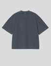 CAMISETA CARHARTT WIP  BENTON TEE  CARBON GARMENT DYED