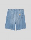 SHORTS CARHARTT WIP  SIMPLE SHORT  BLUE LIGHT TRUE WASHED