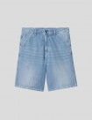 SHORTS CARHARTT WIP  SIMPLE SHORT  BLUE LIGHT TRUE WASHED
