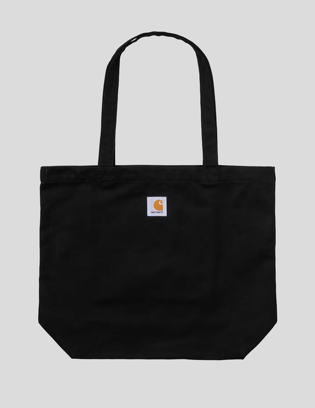 MOCHILA CARHARTT WIP  CANVAS GRAPHIC TOTE   BLACK