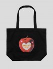 MOCHILA CARHARTT WIP  CANVAS GRAPHIC TOTE   BLACK