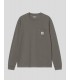 CAMISETA CARHARTT WIP  POCKET LS TEE   OXIDE GREEN