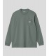 CAMISETA CARHARTT WIP  POCKET LS TEE   VELVET GREEN
