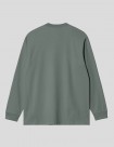 CAMISETA CARHARTT WIP  POCKET LS TEE   VELVET GREEN