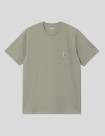 CAMISETA CARHARTT WIP  POCKET TEE   SHADY GREEN