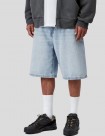 SHORTS CARHARTT WIP  LANDON SHORT  BLUE HEAVY WORM BLEACHED