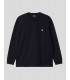 CAMISETA CARHARTT WIP  CHASE LS TEE  DARK NAVY 