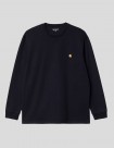 CAMISETA CARHARTT WIP  CHASE LS TEE  DARK NAVY 