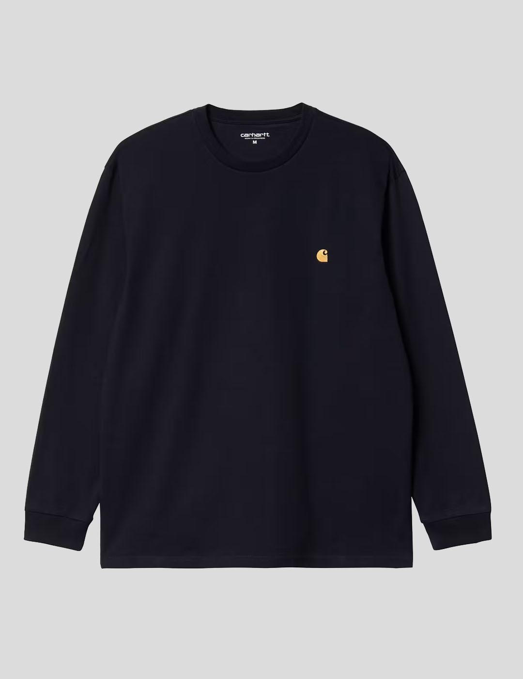 CAMISETA CARHARTT WIP  CHASE LS TEE  DARK NAVY 