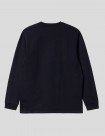 CAMISETA CARHARTT WIP  CHASE LS TEE  DARK NAVY 