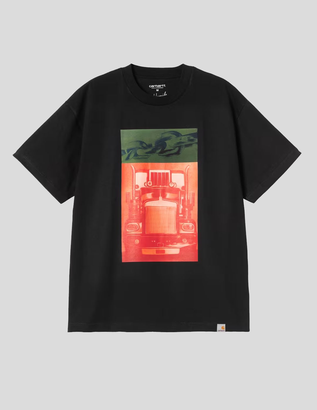 CAMISETA CARHARTT WIP  SEAN HAMILTON 01 TEE  BLACK
