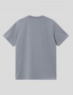 CAMISETA CARHARTT WIP  AMERICAN SCRIPT TEE  SHADY BLUE