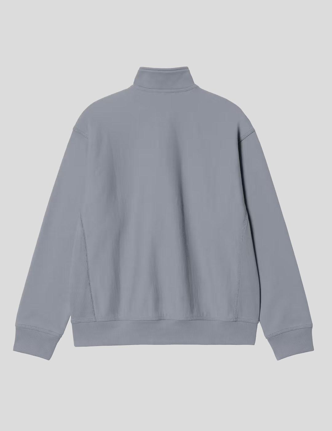 SUDADERA CARHARTT WIP  HALF ZIP AMERICAN SCRIPT  SHADY BLUE
