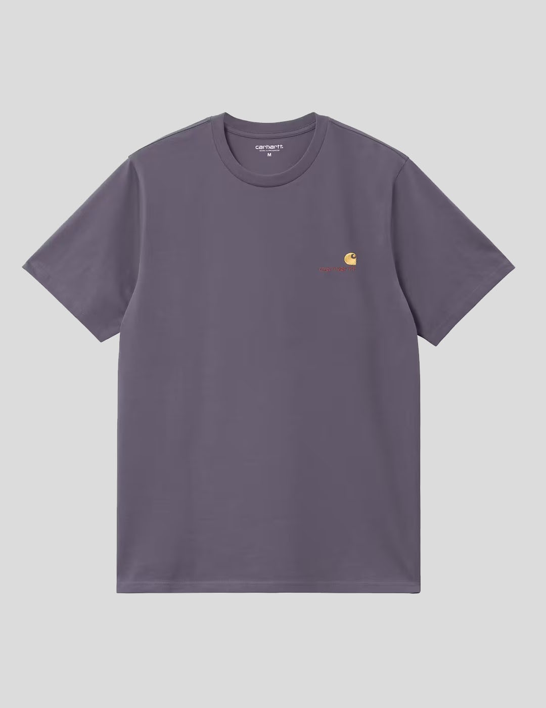 CAMISETA CARHARTT WIP  AMERICAN SCRIPT TEE  SHADY PURPLE