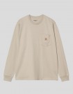 CAMISETA CARHARTT WIP  POCKET LS TEE   PUDDLE