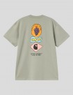 CAMISETA CARHARTT WIP  STACKED GRAPES TEE  SHADY GREEN