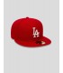 GORRA NEW ERA MLB LA DODGERS ESSENTIAL 59FIFTY  RED-WHITE