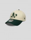 GORRA NEW ERA OAKLAND ATHLETICS 9FORTY  GREEN-BEIGE