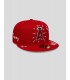 GORRA NEW ERA LOS ANGELES ANGELS MLB SCRIBBLE 59FIFTY  RED