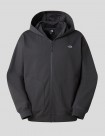 SUDADERA THE NORTH FACE ESSENTIAL OVERSIZE FULL ZIP HOODIE  ANTHRACITE GREY 